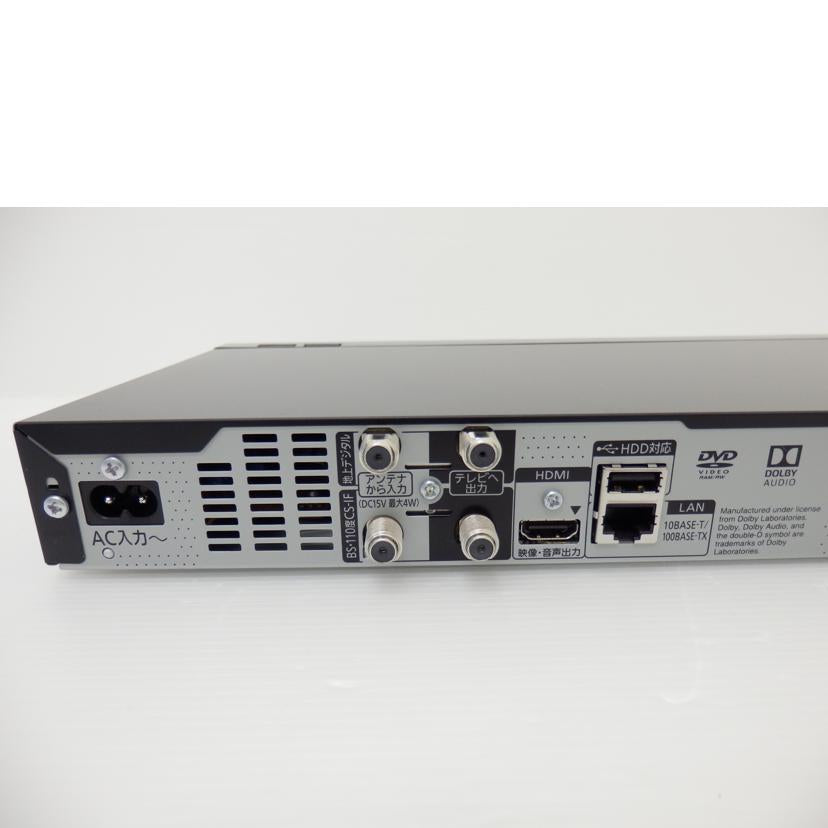 Panasonic Panasonic/BD/HDDレコーダー500GB/DMR-BRS530//VN9KA008351/ABランク/88