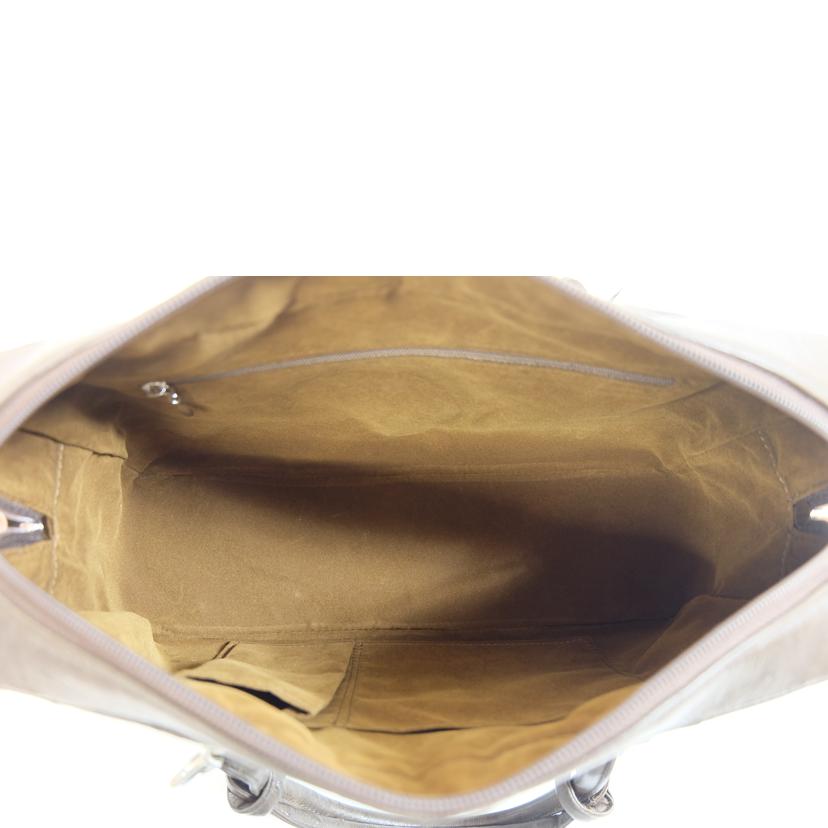 /オーストリッチ革ハンド 茶//Aランク/71