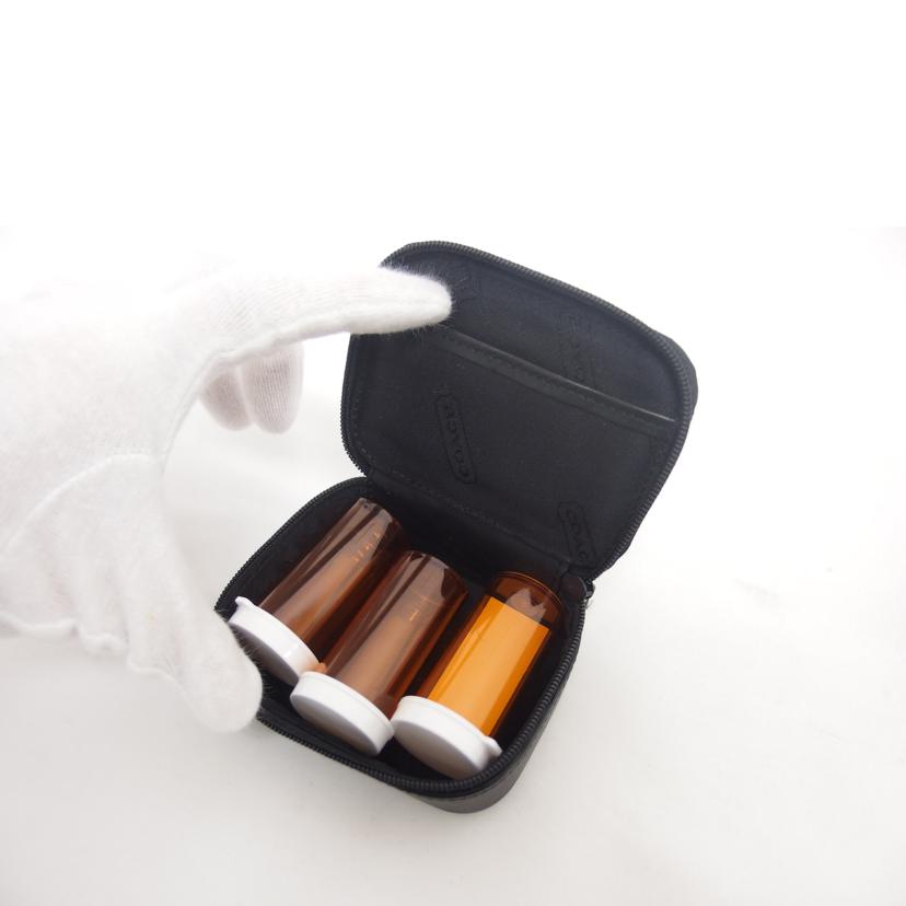 COACH コーチ/薬入れ・小物入れ/ブラック*2点セット//ABランク/04