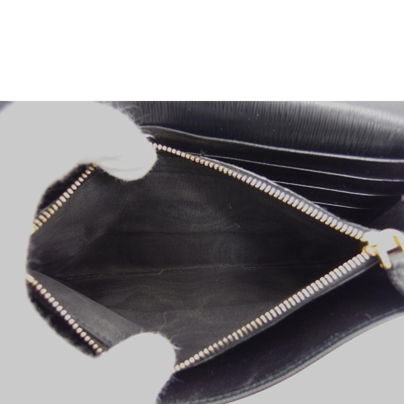 PRADA プラダ/Wホック/二つ折り長財布/ブラック/1M1132//234/ABランク/04