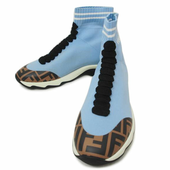 FENDI フェンディ/ソックススタイルスニーカー/水色/約25cm//ABランク/78