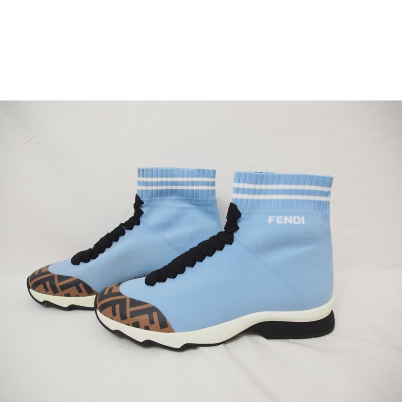 FENDI フェンディ/ソックススタイルスニーカー/水色/約25cm//ABランク/78