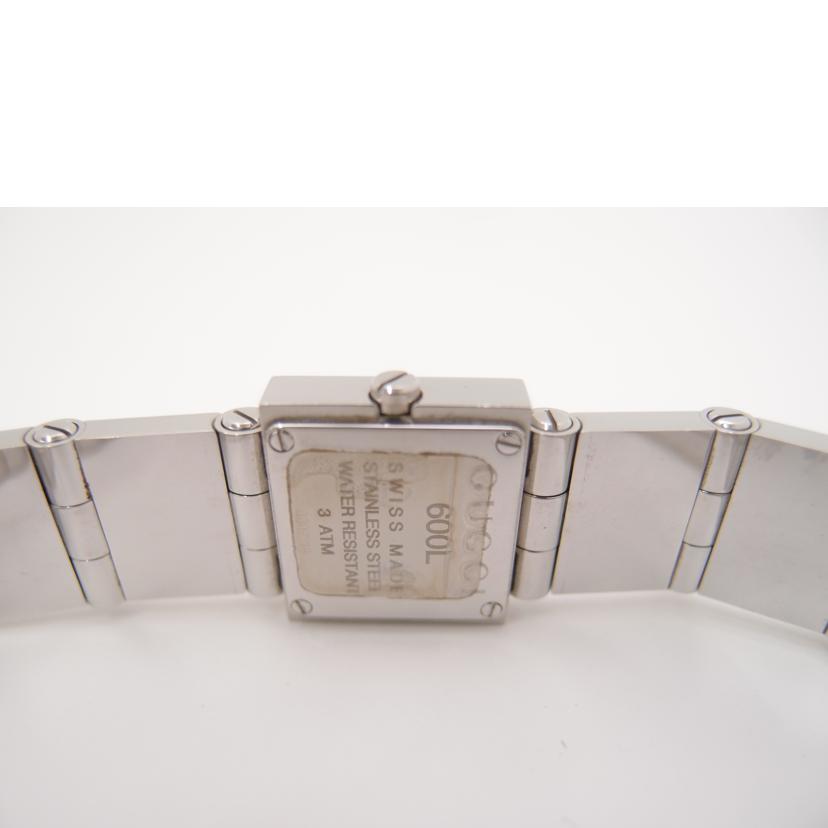 GUCCI グッチ/スクエアフェイスウォッチ/レディース/クオーツ/600L//0002718/ABランク/69