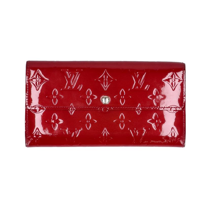 LOUIS VUITTON ルイ・ヴィトン/ポルトフォイユ・サラ/ヴェルニ/ポムダムール/M93530//TH2***/BCランク/94