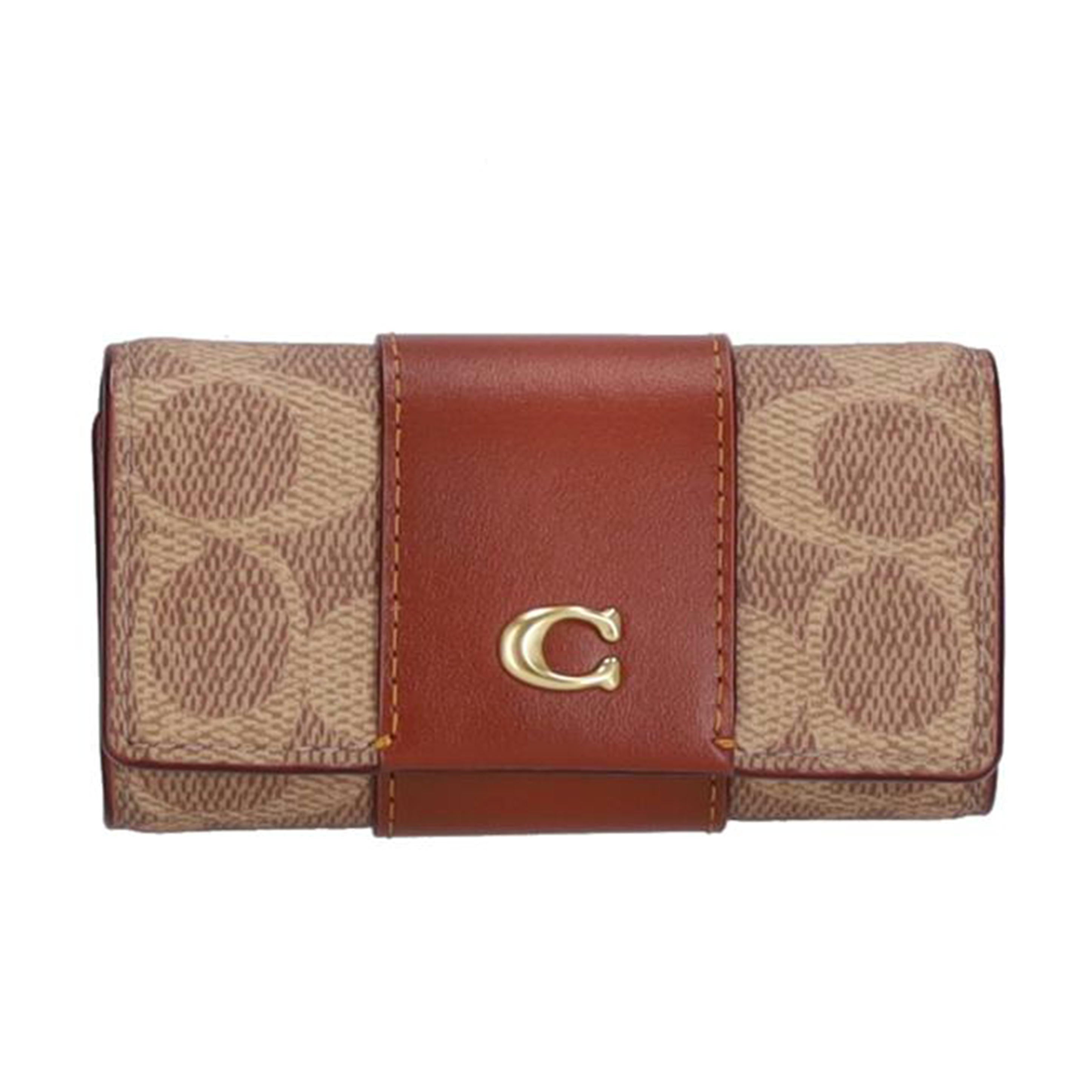 COACH コーチ/6リングキーケースシグネチャーキャンバス/CI196//L22**/Aランク94