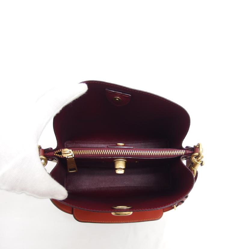 COACH コーチ ハンドバッグ トートバッグ/ウィロウバケット/シグネチャー2WAYショルダーバッグ/C3890//E21**/Aランク/04