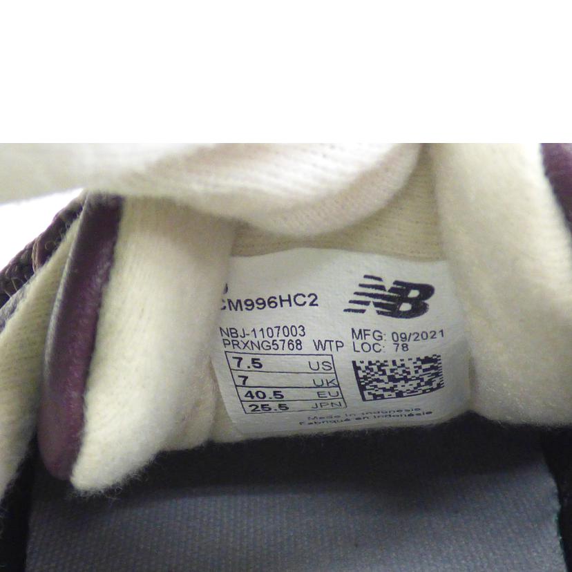 New Balance ニューバランス/ローカットスニーカー/CM996HC2//Sランク/64