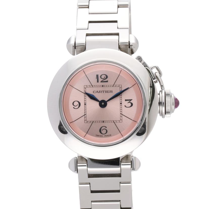 Cartier カルティエ/ミスパシャ/ピンク文字盤/W3140008//297**********/Aランク/75