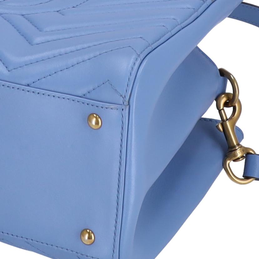 GUCCI グッチ/GGマーモント2Wayハンドバッグ/448054//467***/ABランク94