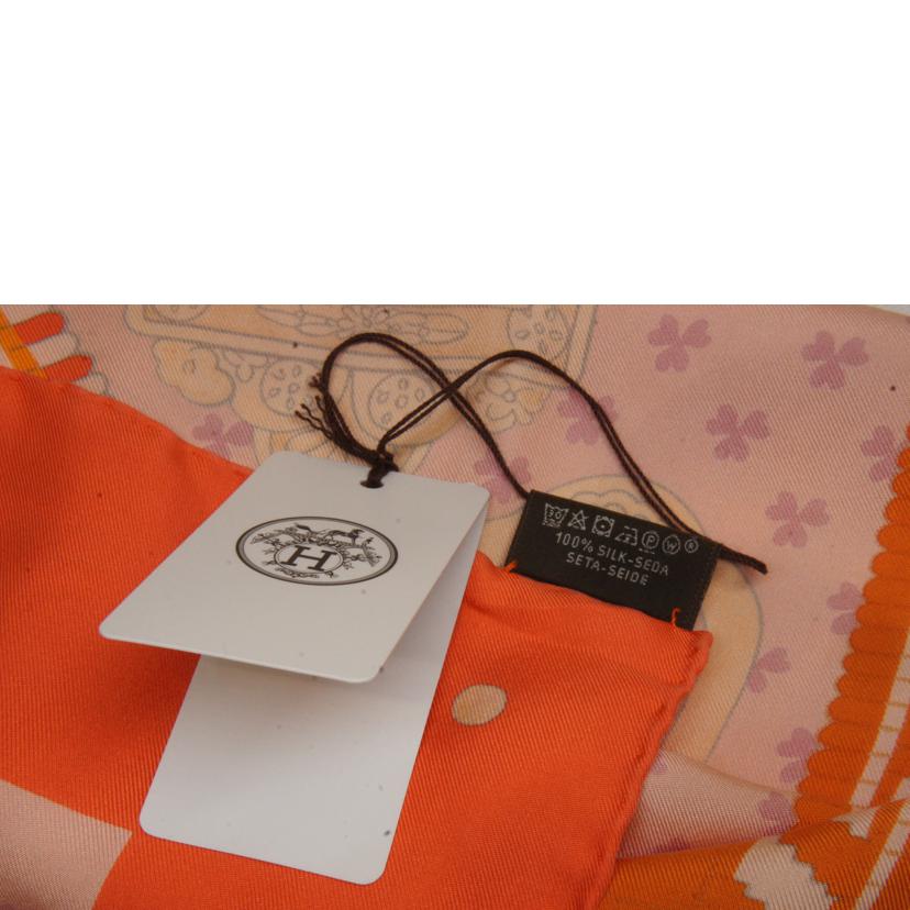 HERMES エルメス/カレ90"BOUCLES ET GALONS DU TSAR"//Sランク/92