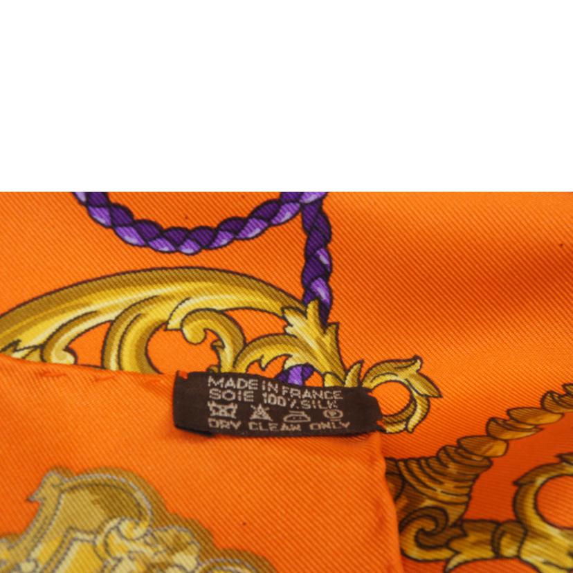 HERMES エルメス/カレ90 POUR UBS"//Sランク/92