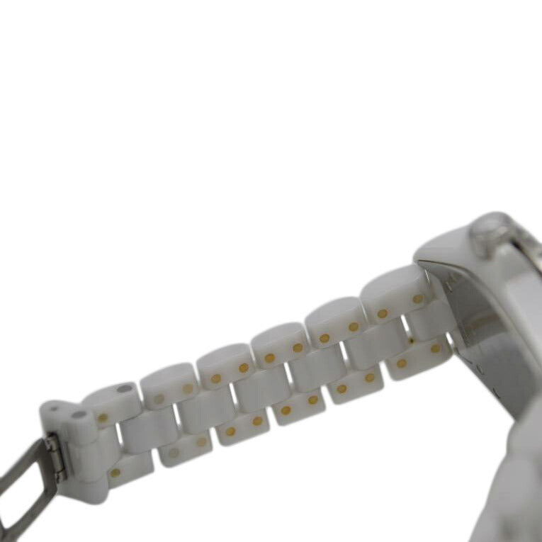 CHANEL /J12ホワイトセラミックレディースクォーツ/H0968//O.G.82619/ABランク/89