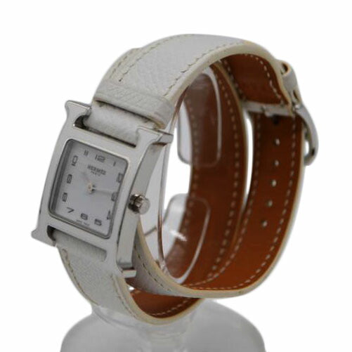 HERMES/Hウォッチレディースクォーツ/ホワイト/HH1.220//3309422/Aランク/89