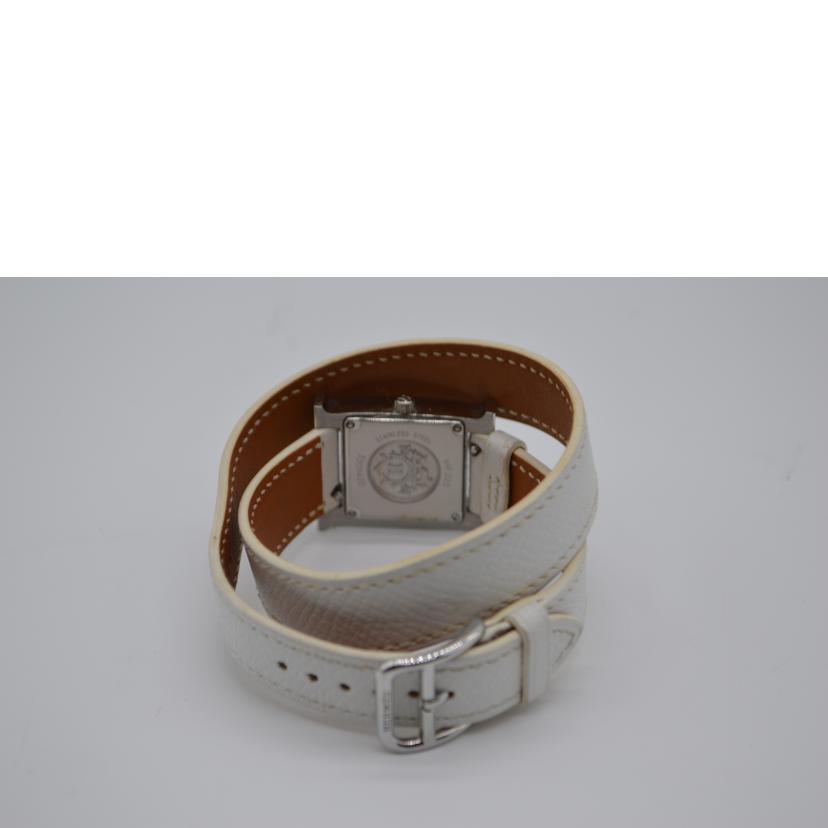 HERMES/Hウォッチレディースクォーツ/ホワイト/HH1.220//3309422/Aランク/89