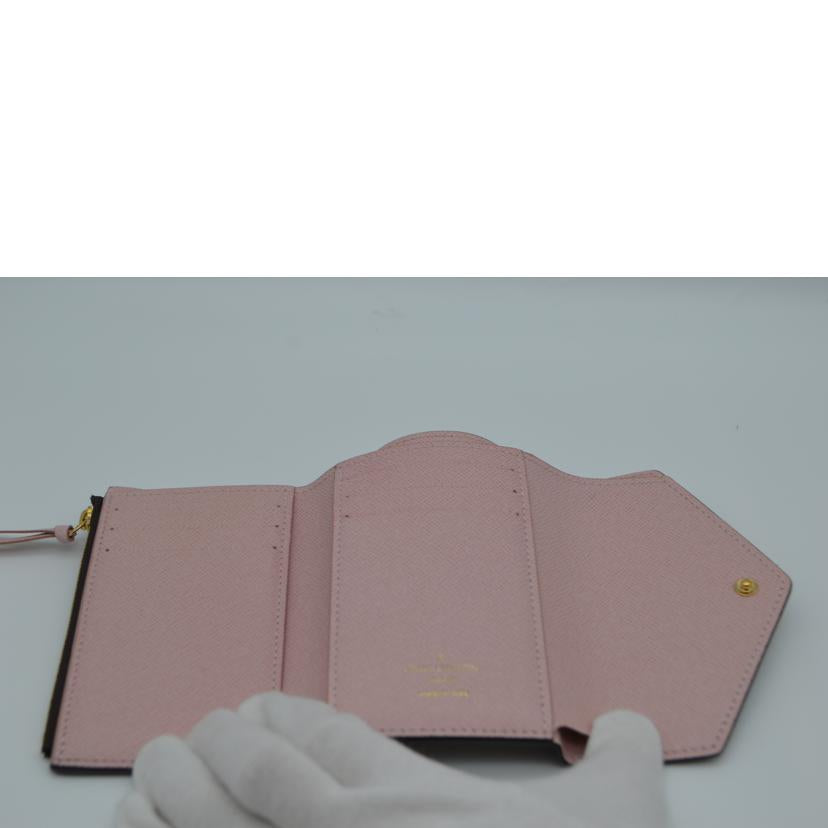 LV /ポルトフォイユ・ヴィクトリーヌ/ダミエ/ローズバレリーヌ/N61700//NZ4***/SAランク/89