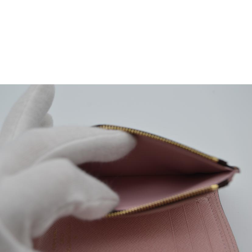 LV /ポルトフォイユ・ヴィクトリーヌ/ダミエ/ローズバレリーヌ/N61700//NZ4***/SAランク/89