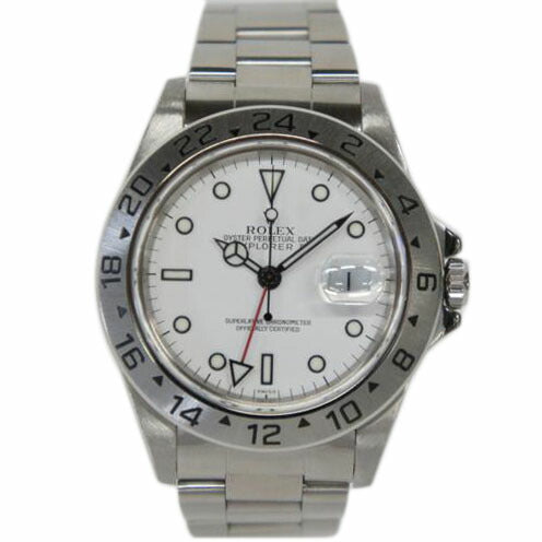 ROLEX ロレックス/エクスプローラ-Ⅱ/白文字盤/16570//A377357/Aランク/91