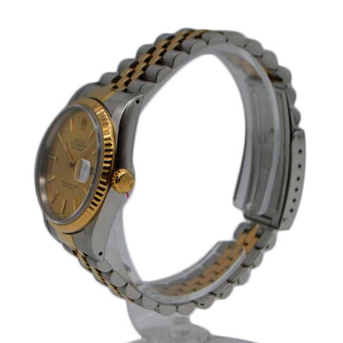 ROLEX ロレックス/デイトジャスト/シャンパンゴールド文字盤/16233//E110144(90年製)/Aランク/89