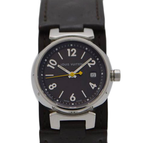 LOUIS VUITTON ルイ・ヴィトン/タンブールデイトレディースクォーツ/モノグラムレザー/Q1211/RC6***/レディース時計/ABランク/89【中古】
