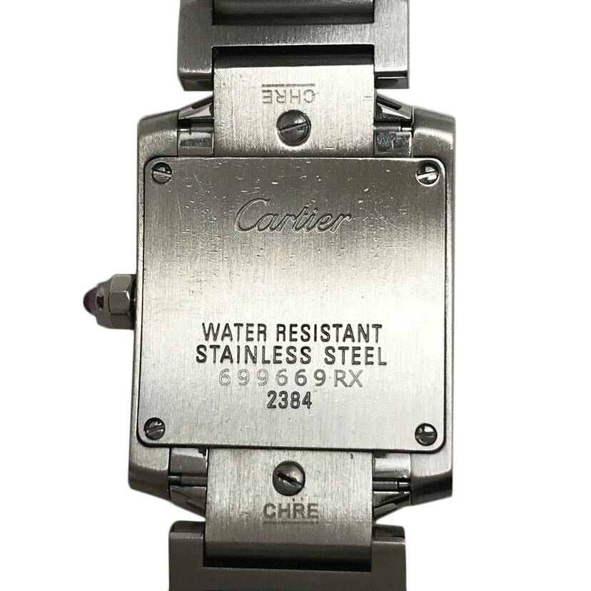Cartier カルティエ/タンクフランセーズ ピンクシェル文字盤/W51028Q3//599669RX2384/Aランク/51