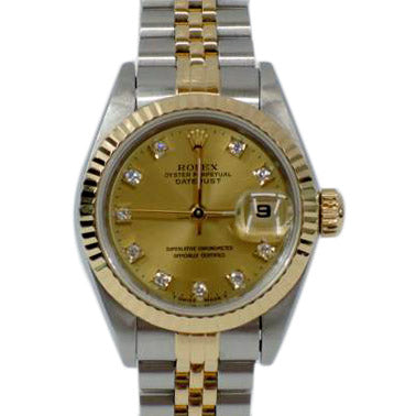 ROLEX ロレックス/デイトジャストレディース/S番/旧ダイヤ/69173G/S85****/ROLEX/Bランク/06【中古】