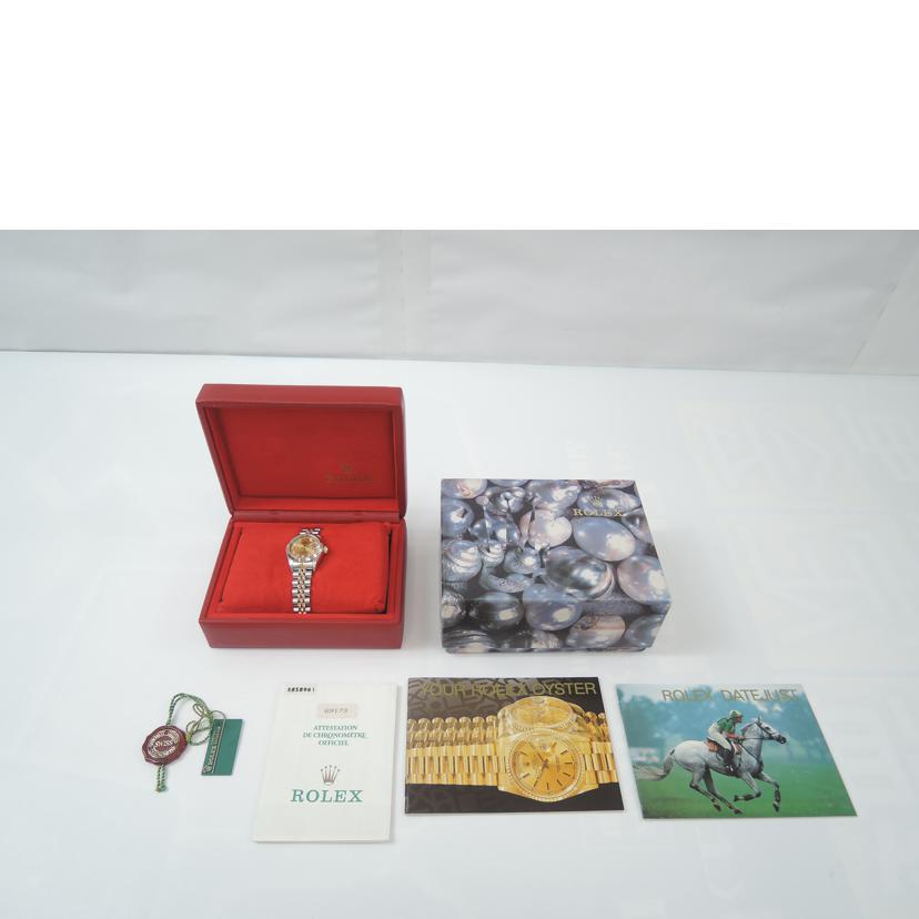 ROLEX ロレックス/デイトジャストレディース/S番/旧ダイヤ/69173G//S858981/Bランク/06