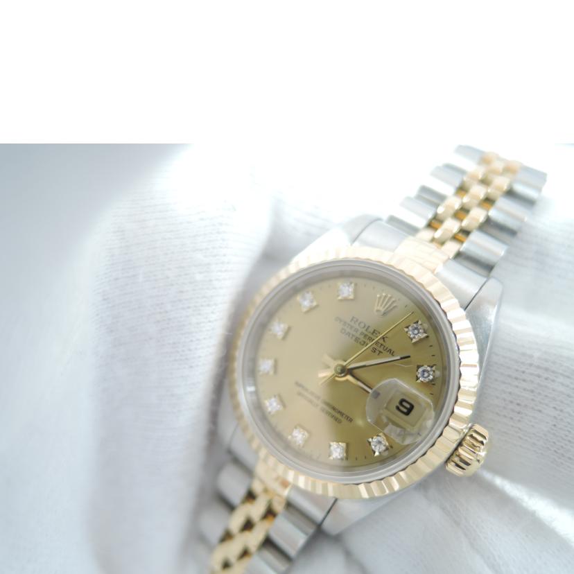 ROLEX ロレックス/デイトジャストレディース/S番/旧ダイヤ/69173G//S858981/Bランク/06