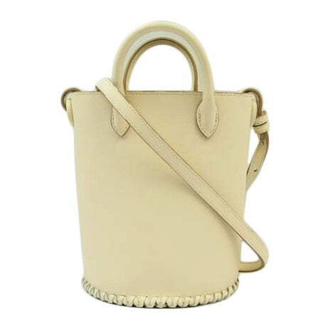 TOPKAPI トプカピ/TOPKAPI レザーショルダーバッグ 白/501-06-80030-22//Aランク/83