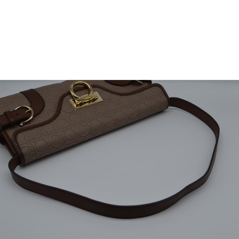 Ferragamo /ガンチーニクラッチレザーワンショルダー/AQ-21_ 4907//ABランク/89
