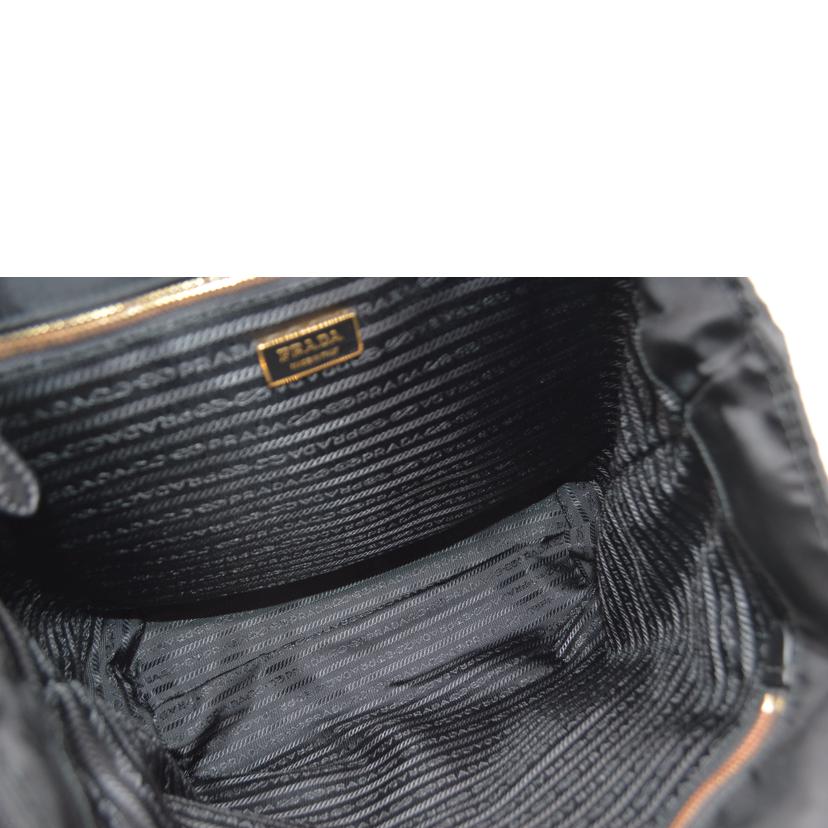 PRADA プラダ/テスートナイロンナッパレザートート/ネロ/BR4354//207/Aランク/89