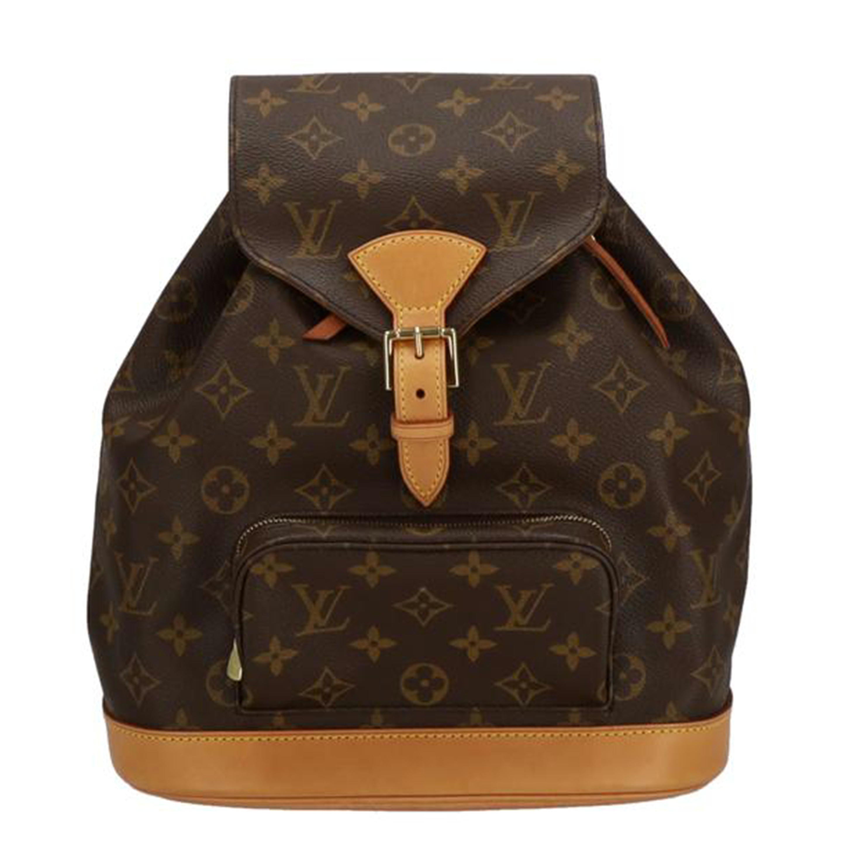LOUIS VUITTON ルイヴィトン ルイ・ヴィトン ビトン バッグ リュック バックパック ブラウン メンズ レディース 定番 人気 LV 斜め掛け 肩がけ/モンスリMM/モノグラム/M51136//SP0***/Bランク/94