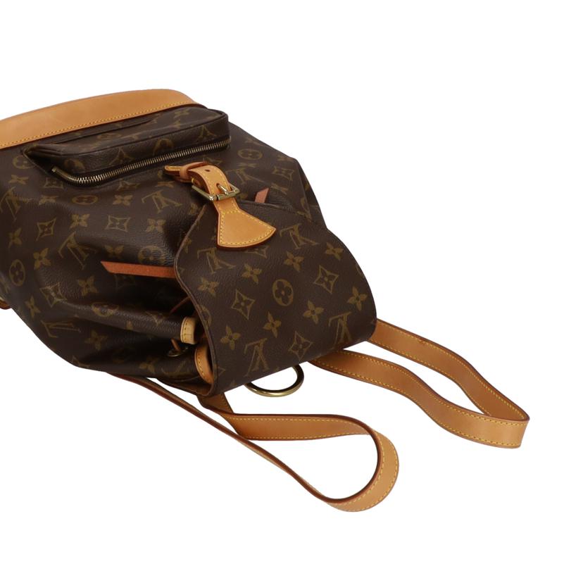 LOUIS VUITTON ルイヴィトン ルイ・ヴィトン ビトン バッグ リュック バックパック ブラウン メンズ レディース 定番 人気 LV 斜め掛け 肩がけ/モンスリMM/モノグラム/M51136//SP0***/Bランク/94