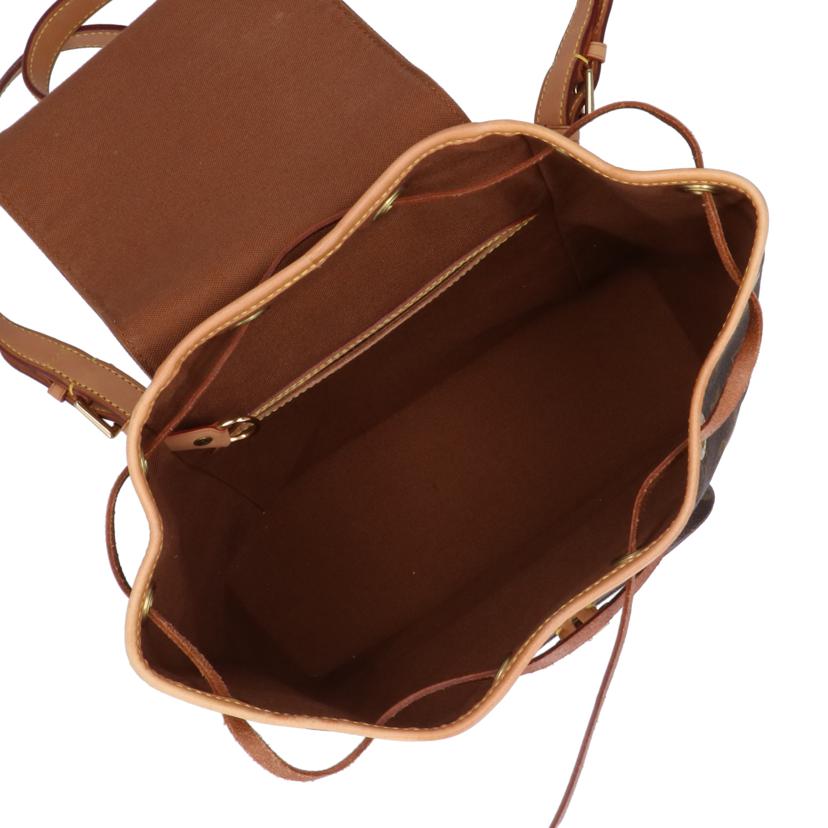 LOUIS VUITTON ルイヴィトン ルイ・ヴィトン ビトン バッグ リュック バックパック ブラウン メンズ レディース 定番 人気 LV 斜め掛け 肩がけ/モンスリMM/モノグラム/M51136//SP0***/Bランク/94