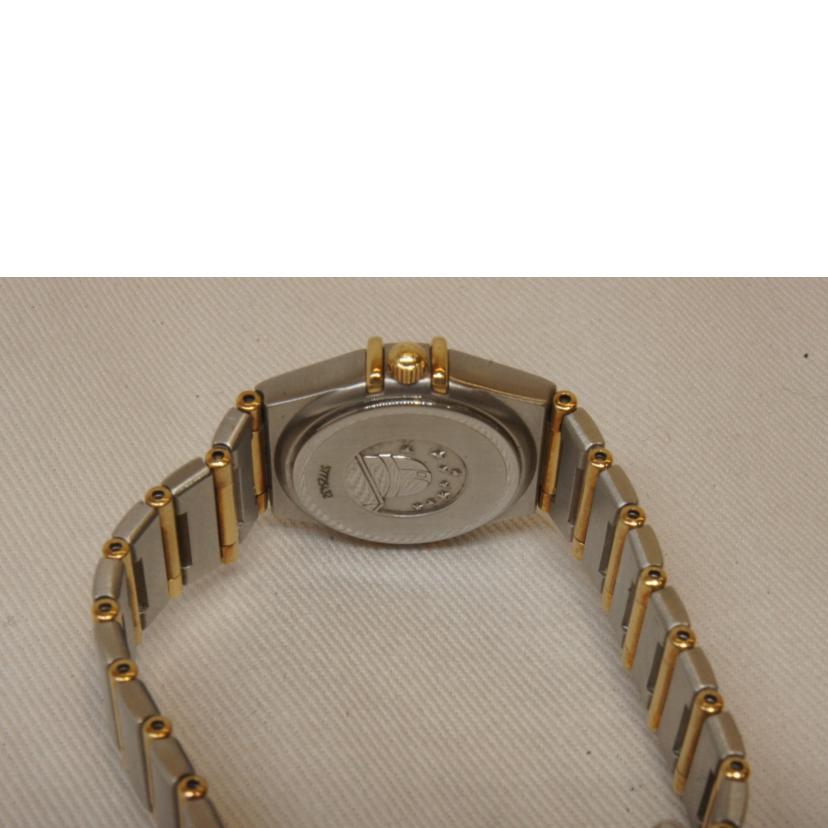 OMEGA オメガ/コンステレーション・ミニ/ダイヤベゼル/シェル文字盤/QZ/1267.70//57725432/Aランク/92