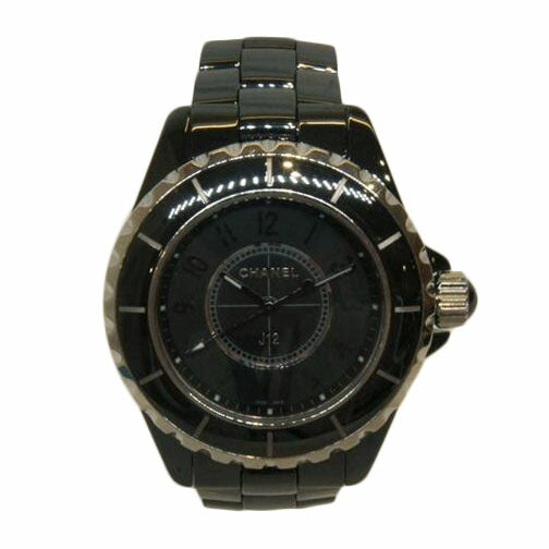 CHANEL シャネル/J12/インテンス/QZ/ブラックセラミック/H4196//C.X.D.92618/Aランク/92