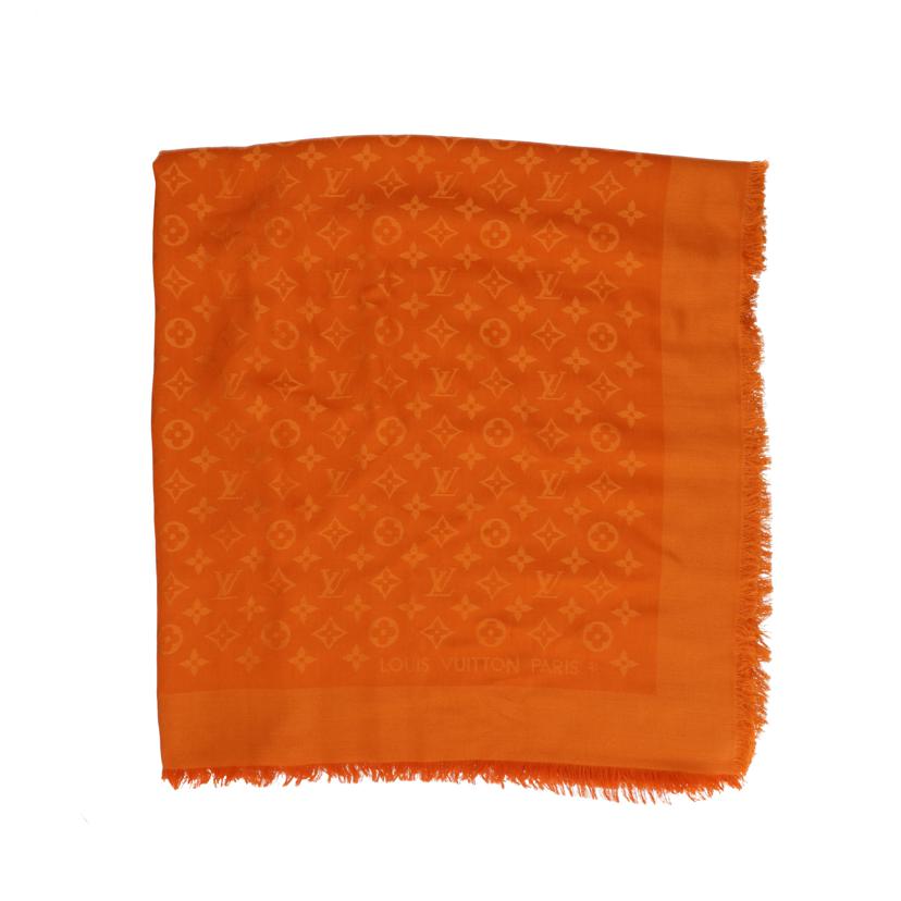 LOUIS VUITTON ルイ・ヴィトン/ショール/モノグラム/オレンジ//ABランク/94