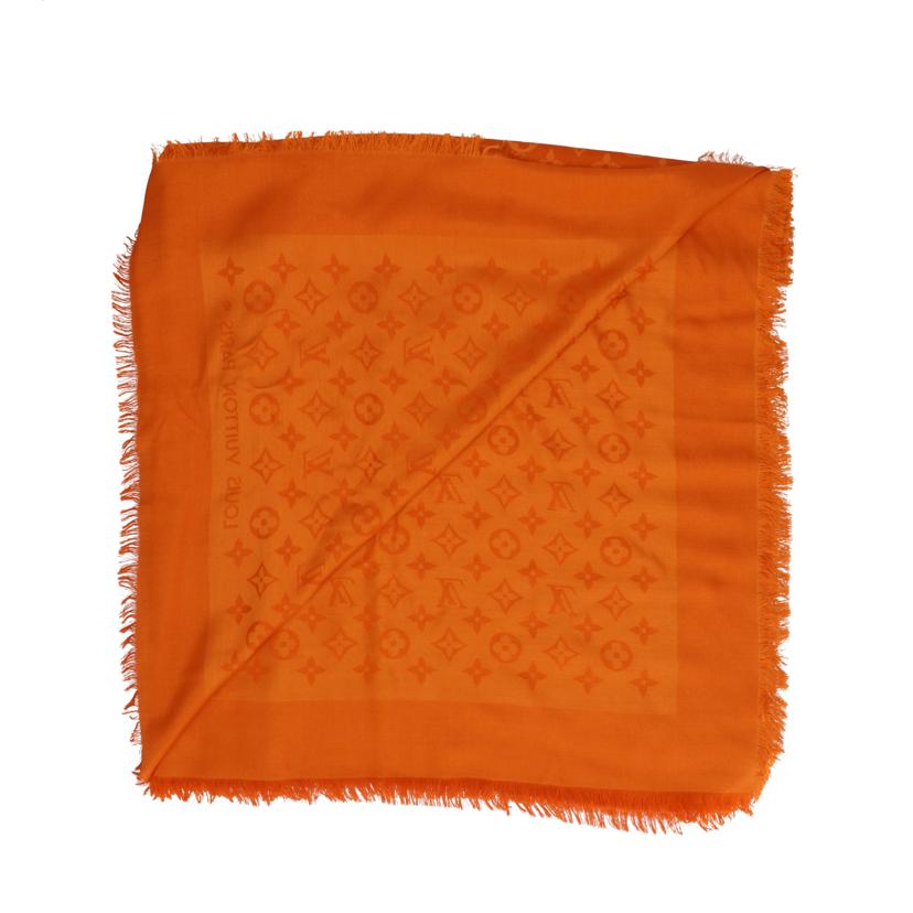 LOUIS VUITTON ルイ・ヴィトン/ショール/モノグラム/オレンジ//ABランク/94