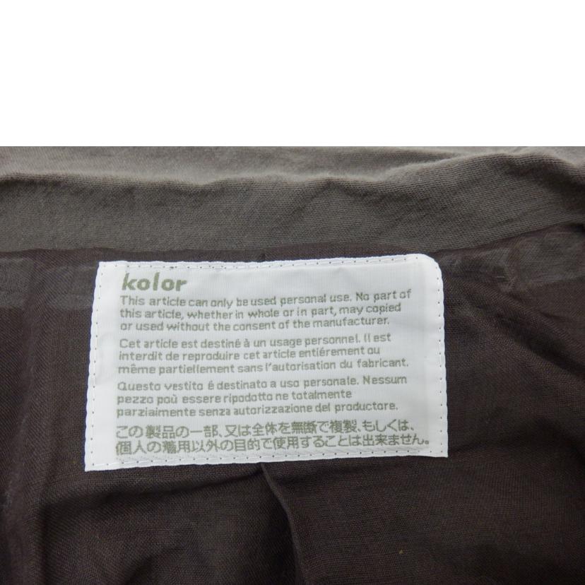 kolor カラー/ダメージコットンジャケット//ABランク/88
