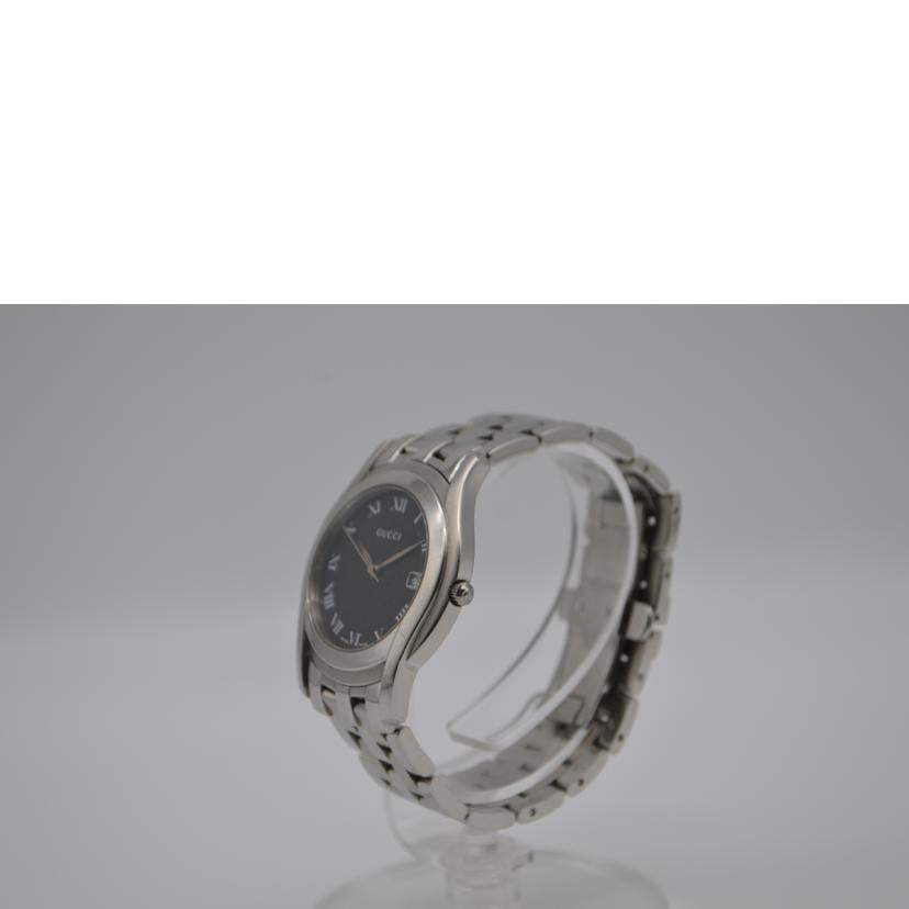 GUCCI グッチ/GクラスエメンズクォーツSS/ブラックローマ文字盤/5500M//ABランク/89