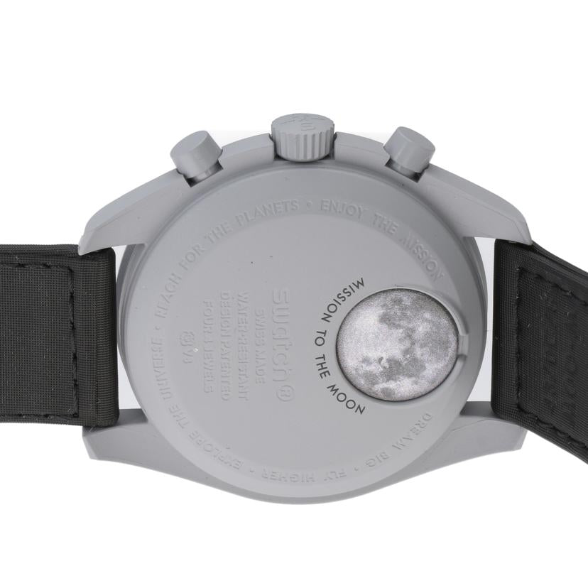OMEGA×swatch オメガ×スウォッチ/ムーンスウォッチ/MISSION TO THE MOON/クオーツ/SO33M100//SAランク/75