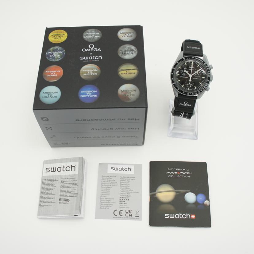 OMEGA×swatch オメガ×スウォッチ/ムーンスウォッチ/MISSION TO THE MOON/クオーツ/SO33M100//SAランク/75