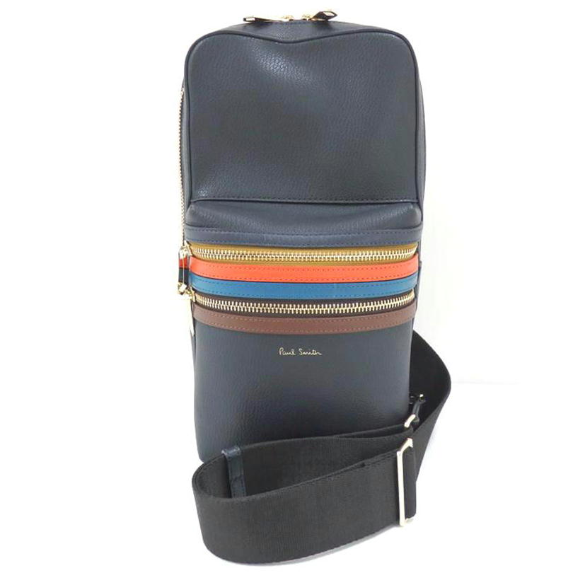 Paul Smith ポールスミス/シグネチャージップストライプ・ボディバッグ//Aランク/77