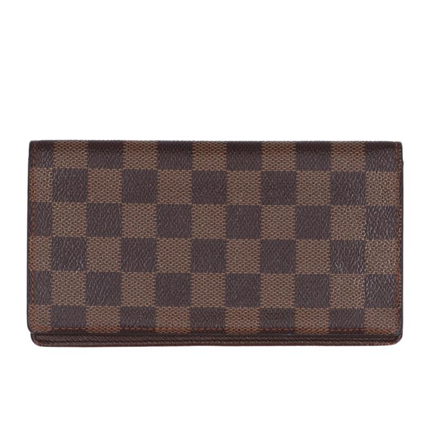 LOUIS VUITTON ルイ・ヴィトン/ポルトカルトクレデイ円/ダミエ/エベヌ/N60825//CA0***/Bランク/09