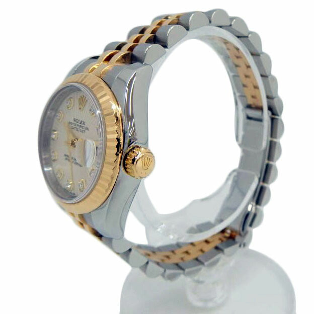 ROLEX ロレックス/デイトジャスト・レディース/サンビーム/新ダイヤ/179173G//4K4401E2/Aランク/82