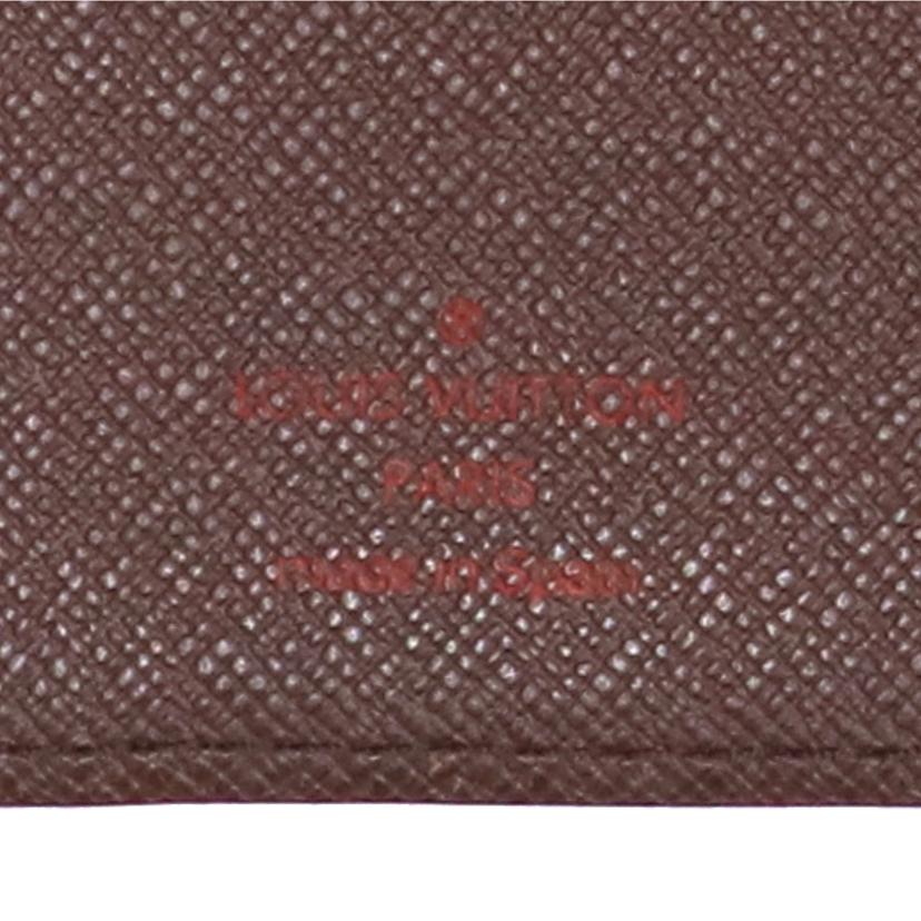 LOUIS VUITTON ルイ・ヴィトン/アジェンダポッシュ/ダミエ/エベヌ/R20703//CA0***/Bランク/09