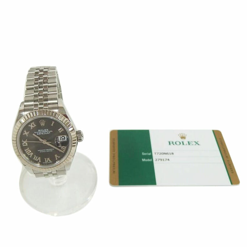 ROLEX ロレックス/デイトジャスト・レディース/ローマン/グレーダイヤル/279174//T720N618/Aランク/82