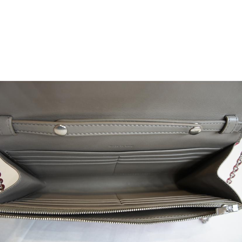 CELINE セリーヌ/ラージフラップオンチェーンウォレット/チェーンショルダーバイカラー//ABランク/92