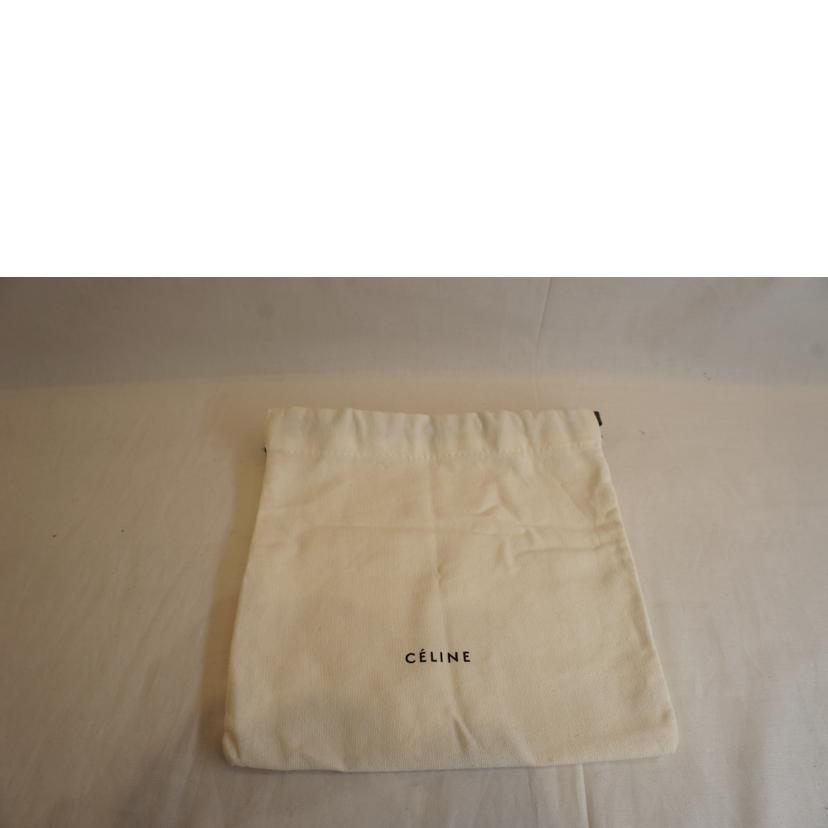 CELINE セリーヌ/ラージフラップオンチェーンウォレット/チェーンショルダーバイカラー//ABランク/92