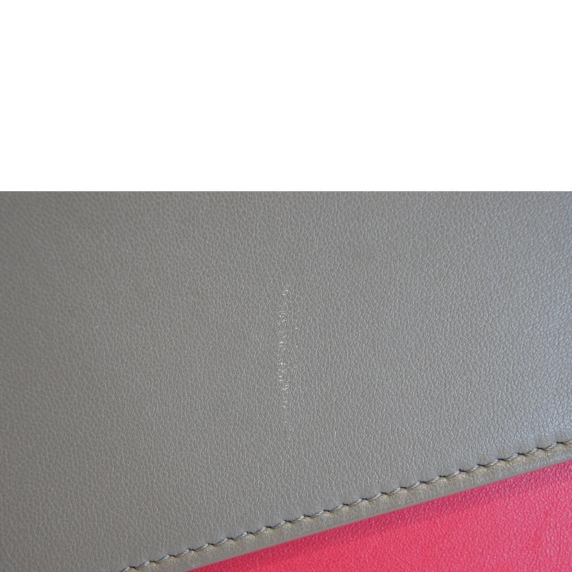 CELINE セリーヌ/ラージフラップオンチェーンウォレット/チェーンショルダーバイカラー//ABランク/92