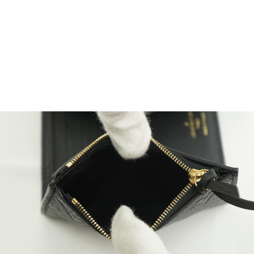 LV ルイヴィトン/ポルトフォイユ・ヴィクトリーヌ/アンプラント/ノワール/M64060//IC/Aランク/67